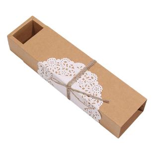 复古牛皮纸抽屉烘焙饼干盒子马卡龙包装盒糖果巧克力曲奇月饼礼盒