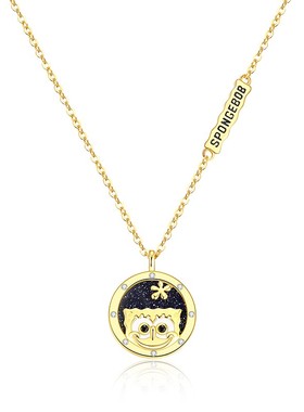 海绵宝宝正版纯银项链vana女