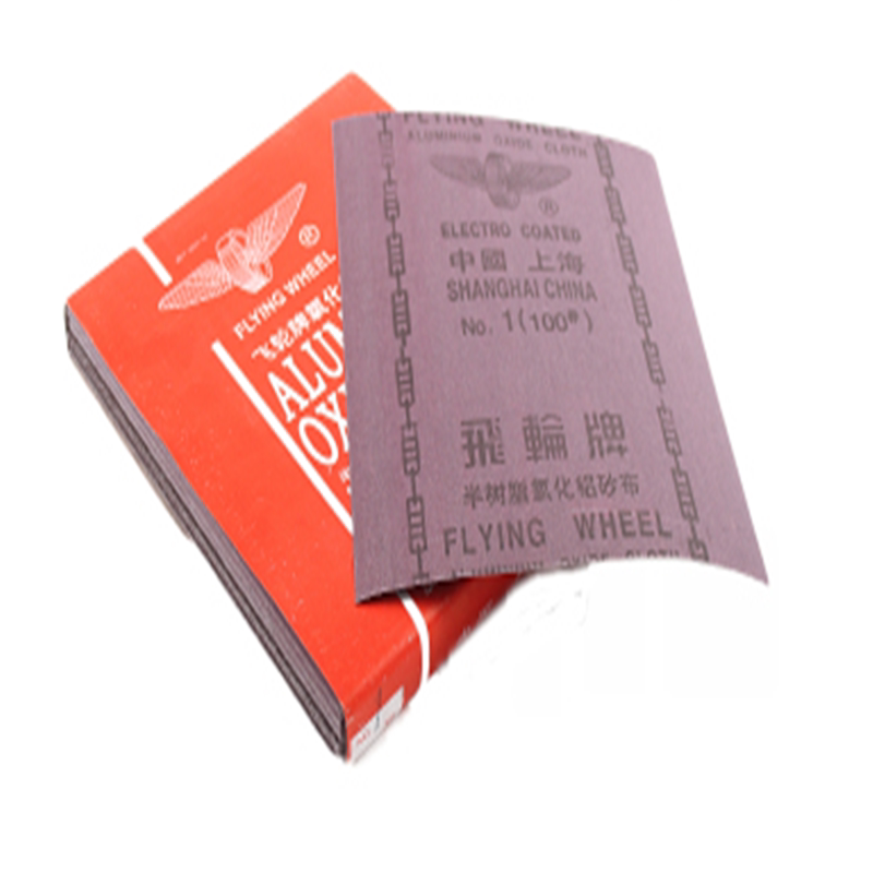 3飞轮牌氧化铝砂布砂皮铁砂纸0 1 2#60 80 100 120目180 240号320