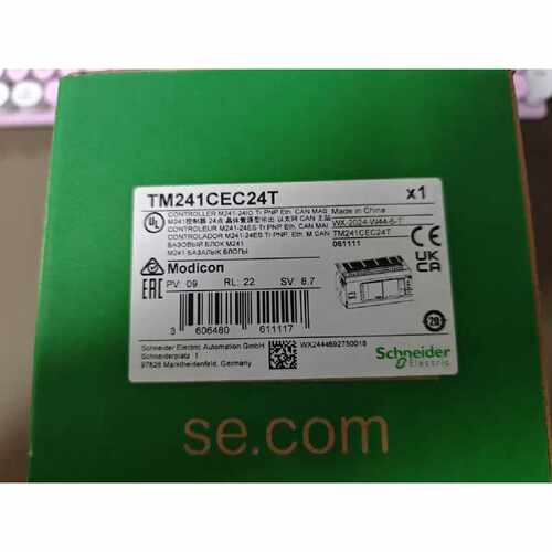 询价下单施耐德TM241CEC24T控制器，全新原装正品