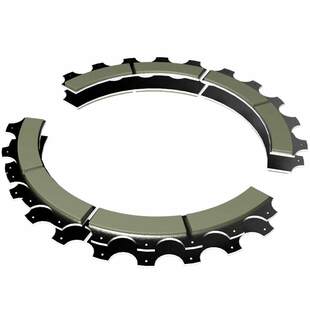 文丰摩擦片LZ380/465/500/600/650/685/755气动冲床来令片刹车片