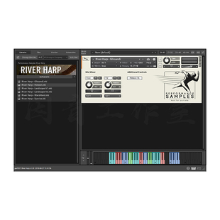 溪畔交响乐竖琴音源简约空灵音色Performance Samples River Harp