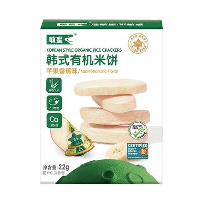 敏星韩式米饼不添加盐砂糖