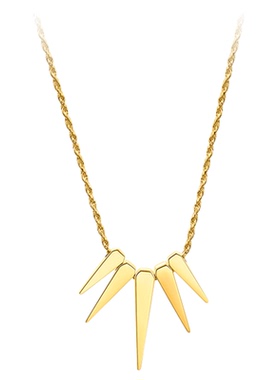 真我不凡S925纯银三芒星项链