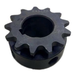 卷布机皮带齿轮永太卷布机24牙链条齿轮大圆机配件皮带轮加高