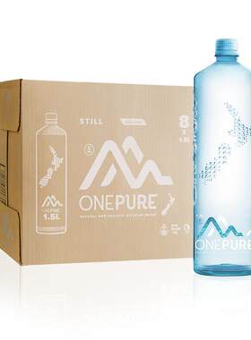 亿纯新西兰进口矿物质水1.5L大瓶