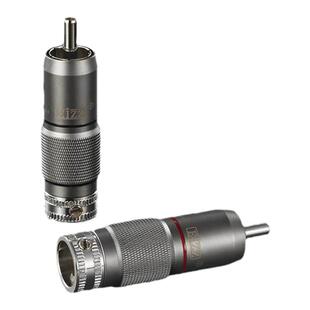 EIZZ  RCA信号插头 EZ-202 磷铜镀铑+碲铜镀铑（无磁）