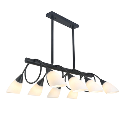 美式铁艺田园风餐厅吊灯