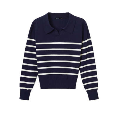 SPAO女士秋新品时尚条纹毛衣