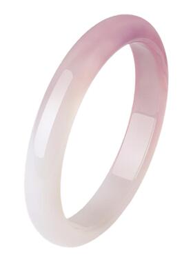 【生日礼物】周大生玉髓半粉手镯