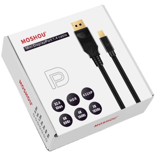 魔兽1.4版迷你minidp转DP线雷电2电脑显示器165Hz/240Hz 4K@144Hz