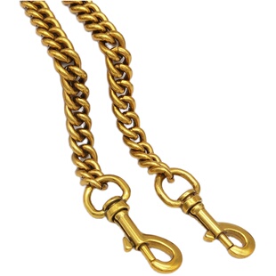 双GG包包链条配件单买粗包带铜包铝高档不褪色链子可拆卸斜挎肩带