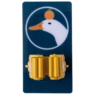 居家家免打孔拖把挂钩浴室粘贴扫把收纳粘钩强力粘胶拖把夹子神器