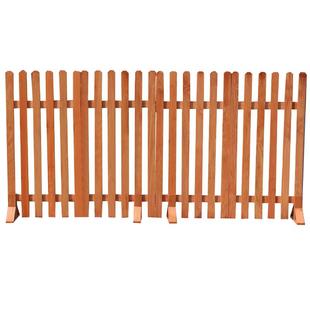 室内阳台栏杆隔断木围栏加高防护栏防腐木栅栏室外篱笆遮挡板隐私