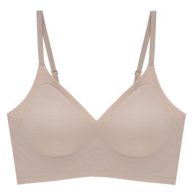 云朵无痕内衣女小胸聚拢一片式