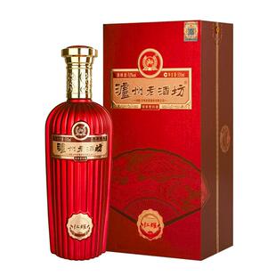 泸州老窖老酒坊红耀52度500ml*6瓶*2箱+紫砂酒馆2.5L大坛浓香白酒