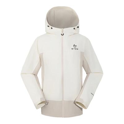 美特斯邦威拼色单冲登山服外套