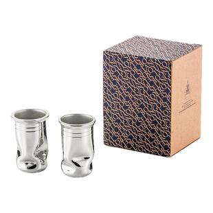 皇家雪兰莪玛利亚系列酒具龙舌兰酒杯手工锡制复古白酒个性对杯