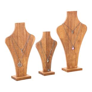 便雅创意花瓶项链展示架吊坠饰品挂架项链橱窗陈列道具架子项链架