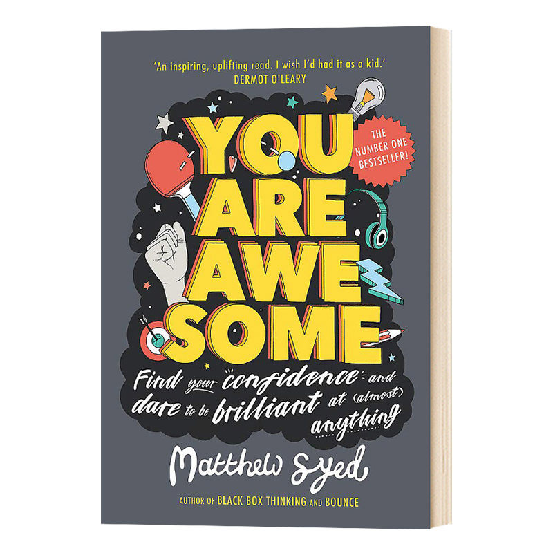 You Are Awesome 你真的很棒 Matthew Syed 正能量情绪引导书籍 英文原版 人生励志自我鼓励积极情绪儿童外文书