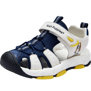 暇步士童鞋儿童凉鞋夏季男童运动鞋户外大童透气防滑溯溪沙滩鞋男