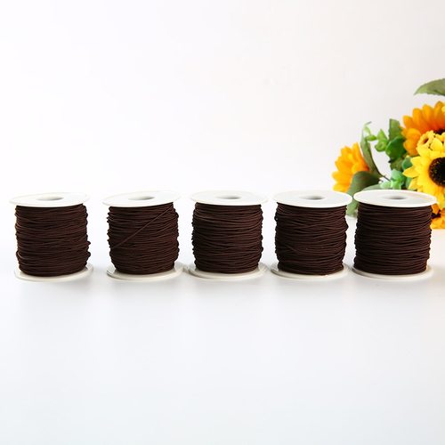 长期供应规格齐全新款圆绳弹力多功能绳细松紧吊牌1.2mm