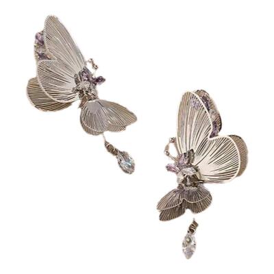 姿茉日韩铜合金女925银针耳环