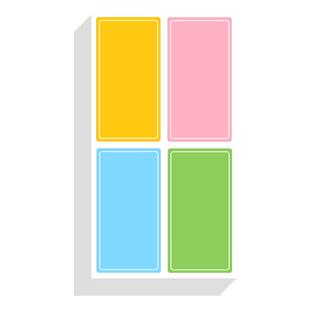 彩色不干胶防水标签贴自粘手写姓名日期食物厨房索引分类标记贴纸