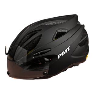 PMT MIPS骑行头盔变色风镜男公路自行车女一体头盔透气山地车帽子