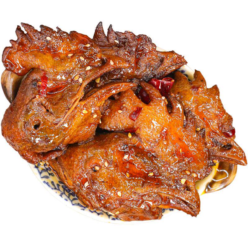 麻辣鸡头肉质软嫩香而不腻解馋爽