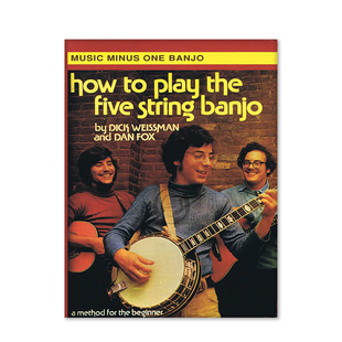 如何演奏五弦琴 卷一 班卓琴附CD MMO原版乐谱书 How to Play the Five String Banjo Volume 1 HL00400505