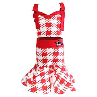 儿童拉丁舞服专业练功服女童舞蹈服2026夏季新款高级感比赛演出服