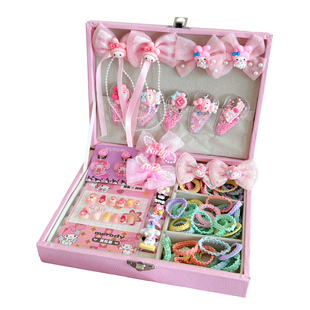 六一儿童节库洛米项链礼盒女孩生日礼物精美首饰盒宝宝玩具戒指