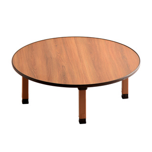 日式榻榻米可折叠圆形炕桌矮桌茶桌小茶几矮桌坐地窗台飘窗桌地桌