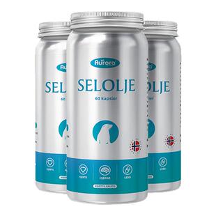 【3瓶装】挪威海豹油胶囊进口DPA中老年心血管omega非深海鱼油epa