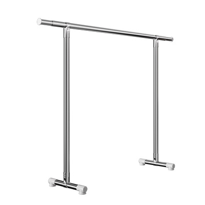 晾衣架家用阳台可伸缩晒衣服支架