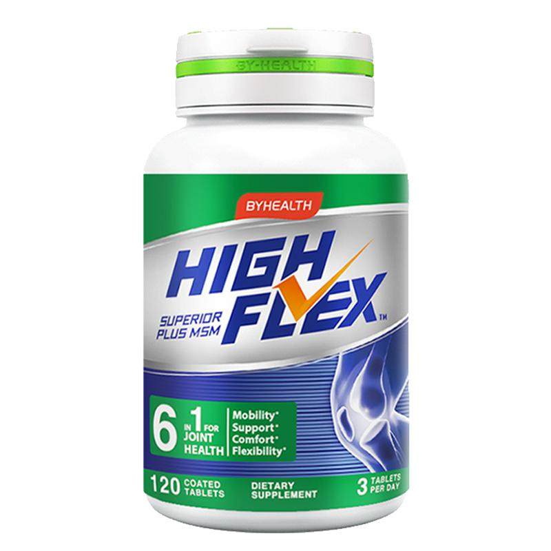 汤臣倍健Highflex健力多六合一绿氨糖软骨素钙片护关节维骨力氨糖
