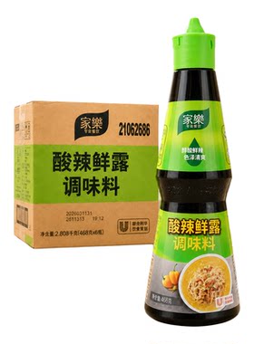 家乐酸辣鲜露468g酸辣汁商用家用