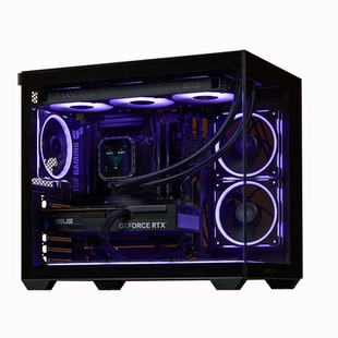 【百亿+国补10%】华硕海景房AMD锐龙R5 9600X/RTX5060/RX9060XT/RX9070游戏DIY整机电竞直播吃鸡主机台式电脑