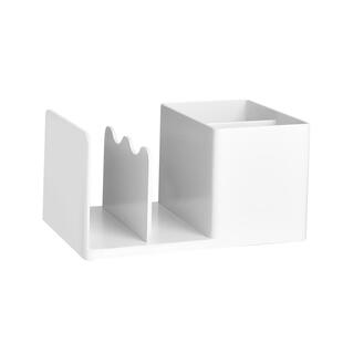 办公室桌面文件收纳盒学生文具笔筒整理置物筐书立宿舍笔袋整理架