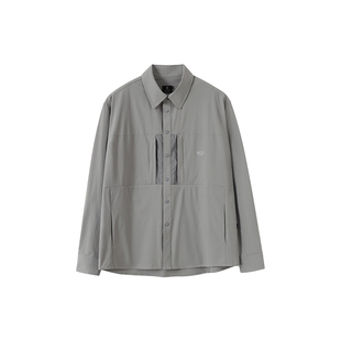 BUTTBILL BETA Solotex/特氟龙三防 23FW垂钓衬衫可短袖衬衣宽松