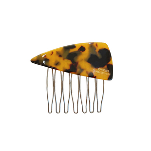 红色小号倒插梳发夹边夹侧边刘海夹碎发夹高颅顶蓬松神器新年发饰