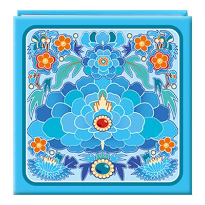 飞乐鸟水彩涂色掌心线稿本