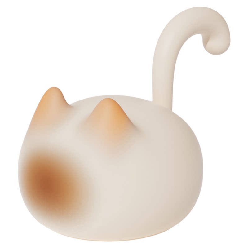 猫格局拍拍小夜灯床头创意情侣生日礼物卧室床头伴睡护眼氛围灯