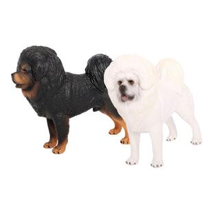 藏獒模型仿真实心摆件动物吐蕃獒东方神犬儿童科教认知玩具