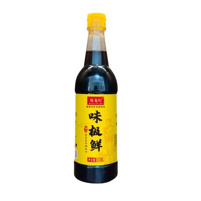 味极鲜生抽酱油500ml家用调味品小瓶凉拌蘸料黄豆酿造添加