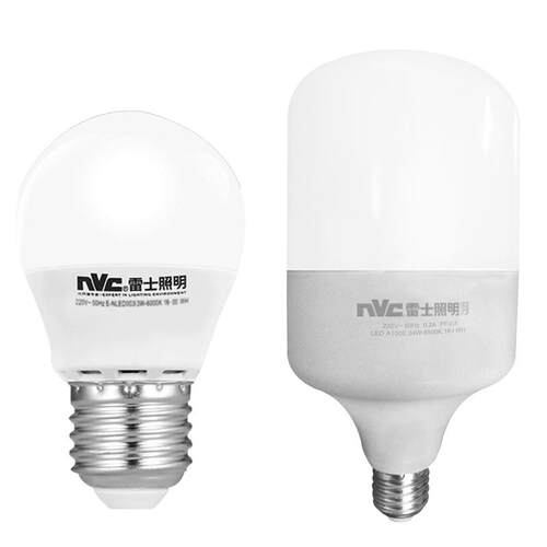 雷士照明led灯泡E27螺口家用节能灯球泡螺旋超亮灯炮7W9W12W15W