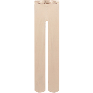 Capezio美国进口卡培娇芭蕾舞蹈用品 专业练功脚有洞连裤大袜1916