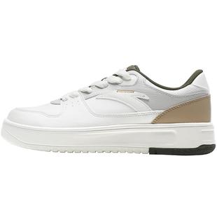 安踏男鞋小白鞋2026春季新款男生潮流低帮运动鞋百搭厚底休闲板鞋