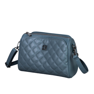 妈妈款包包女士2026新款真皮大容量菱格中年女款单肩斜挎包春夏季